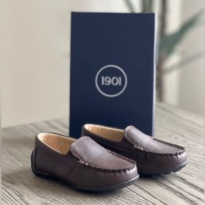 1901 KIDS MASON CHOCOLATE LOAFER DRESS SHOES